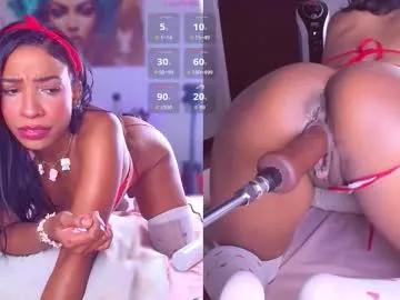 ebony_skyee — GOAL: Delicious Squirt [1111 tokens remaining] Fuckin messy creampie!  #fuckmachine #squirt #anal #taboocalgary #ebony