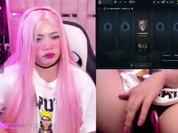 lilapop__ — GOAL: Do you want to see what I have under my shirt?  UwU  Welcome UwU #cosplay #squirt #hentai #skinny #fuckmachine