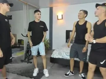 playhardsex — "Shh! don't make any noise, my friends are nearby. But I can't help but want to misbehave... are you staying and playing with US #latino #bigcock #cum #lovense