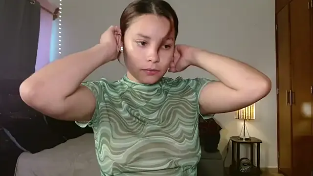 3littleschoolteens — rubbing tits together