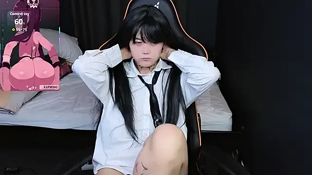 GothXRaven — pussy play with finger