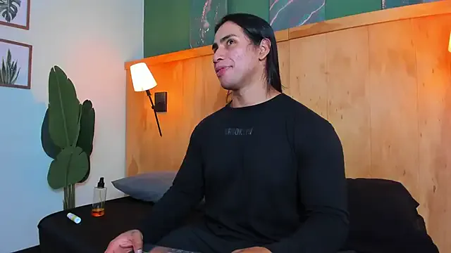 jacob-coper — semen show + oil in my body
