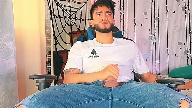 King_Draven3 — Spit + stroking harder cock jerkoff